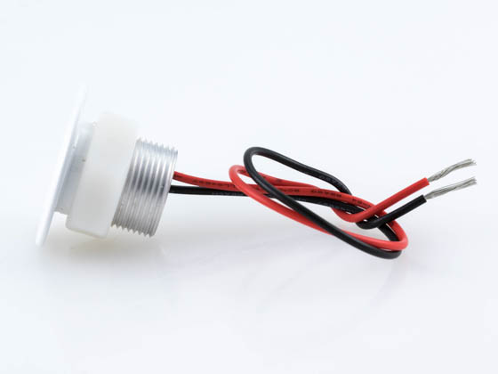Lumitec Lighting 112223 Echo Courtesy/Accent Echo Marine Dimmable Flush White Trim White LED Light