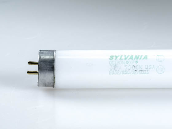 Sylvania 22026 FO32/850/XP/ECO 32W 48in T8 Bright White Performance Fluorescent Tube