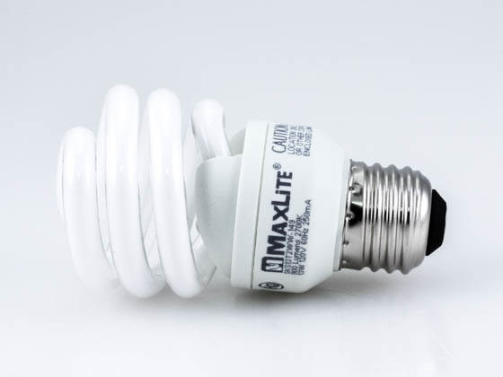MaxLite 76646 SKS13T2WW-149 60W Incandescent Equivalent, 13 Watt, 120 Volt Warm White CFL Bulb
