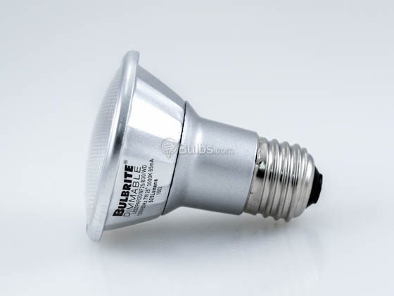 Bulbrite 772714 LED7PAR20/NF25/830/WD Dimmable 7W 3000K 25° PAR20 LED Bulb, Enclosed and Wet Rated