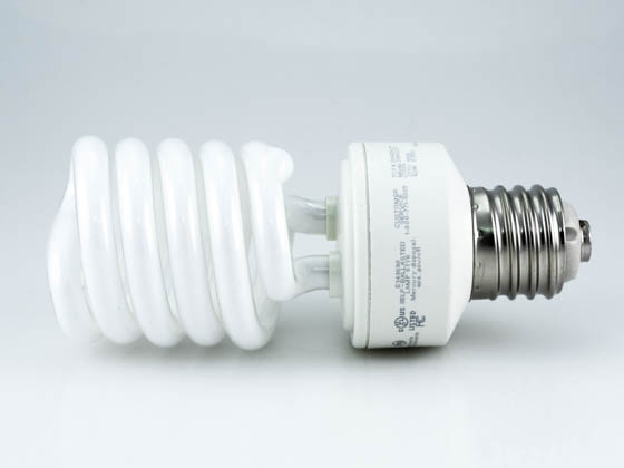 TCP TEC28942H277-27K 42W 277V Warm White Spiral CFL Bulb, E39 Base