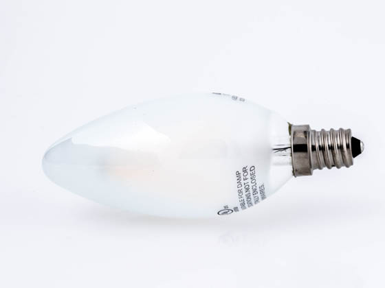 Bulbrite 776568 LED2B11/27K/FIL/E12/F Dimmable 2W 2700K Decorative Filament LED Bulb