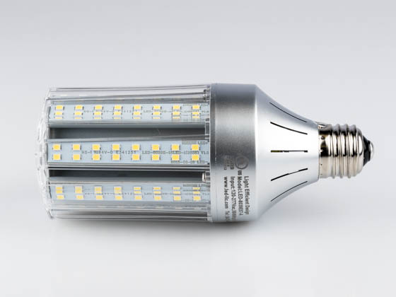 Light Efficient Design LED-8039E57-A 70 Watt Equivalent, 18 Watt 5700K LED Corn Bulb, Ballast Bypass
