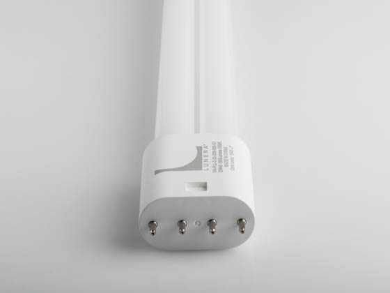 Lunera Lighting 932-00061 HN-PLL-D-22-22W-835-G1 Lunera 22W, 3500K 4-Pin Dimmable Long Single Twin Tube PL-L LED 2G11 Base Bulb, Ballast Compatible