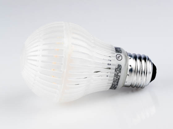 Lighting Science FG-02641 LS A19DB 60WE W27 120 2PK Dimmable 7.5 Watt 2700K Durabulb A-19 LED Bulb 2-Pack