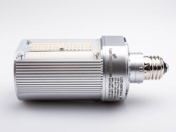 Light Efficient Design LED-8087E40-A 30 Watt 4000K Wallpack Retrofit LED Bulb, Ballast Bypass