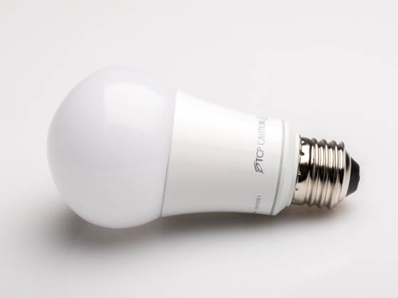 TCP LED10A19DOD30KW Dimmable 9.5 Watt 3000K A19 LED Bulb, Rated For Wet Locations and Enclosed Fixtures