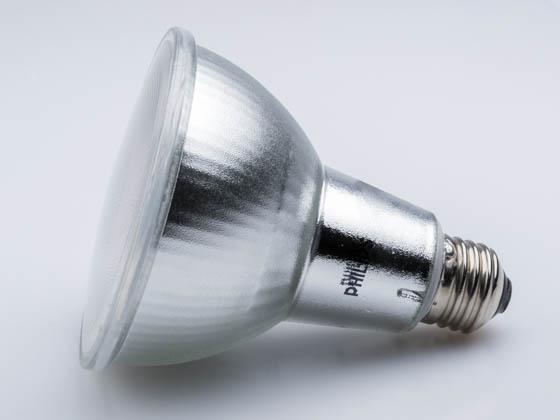 Philips Lighting 467860 12PAR30L/AMB/F40/840/DIM ULW Philips Dimmable 12 Watt 4000K 40° PAR30L LED Bulb, Outdoor Rated