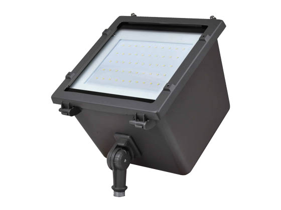 NaturaLED 7180-P10036 LED-FXFDL29/50K/DB-KNC-P10036 29 Watt 5000K LED Flood Light Fixture With Photocell