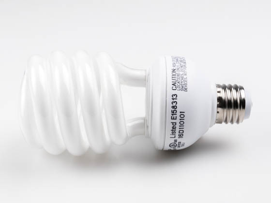 MaxLite 70386 SKS30EA3WW-110 13, 20, 25W 3Way Spiral CFL Bulb, E26 Base