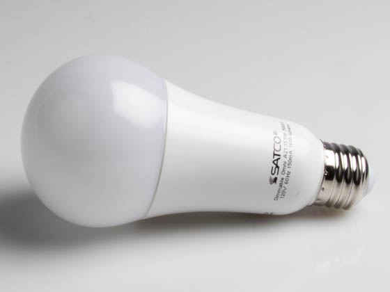 Satco Products, Inc. S9817 15.5A21/LED/4000K/1720L/120V/D Satco Dimmable 15.5W 4000K A21 LED Bulb, Enclosed Rated
