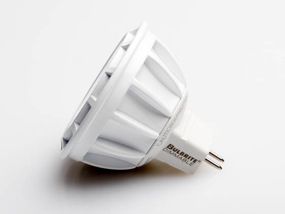 Bulbrite 771308 LED8MR16WFL50/50/830/D Dimmable 8W 3000K 50° MR16 LED Bulb, GU5.3 Base, Enclosed Rated