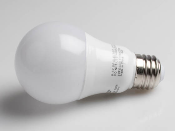 Satco Products, Inc. S9836 9.5A19/OMNI/220/LED/30K Satco Dimmable 9.5W 3000K A19 LED Bulb, Enclosed Rated