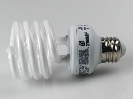 Greenlite Corp. 397010 26W/ELS-U/1/41K Greenlite 26W Cool White Spiral CFL Bulb, E26 Base