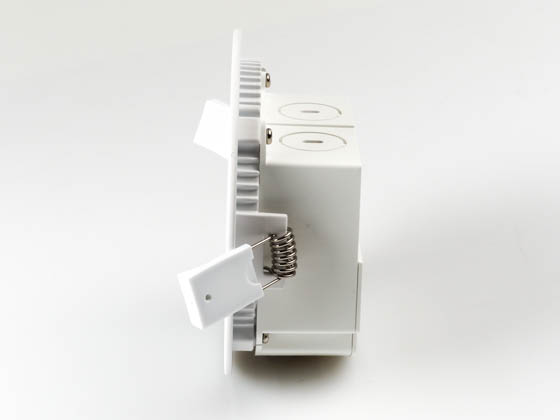 Bulbrite 773106 LED8JBOXDL/4/830/WHRD/D Dimmable 4" 8.5W 3000K LED Downlight, No Recessed Can or J-Box Needed