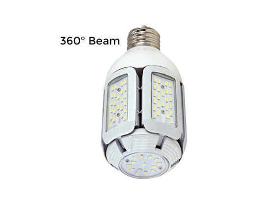 Satco Products, Inc. S29769 75W/LED/HID/MB/5000K/100-277V/EX39 Satco 400 Watt Equivalent, 75 Watt 5000K Hi-Pro LED Multi-Beam Retrofit Lamp, Ballast Bypass