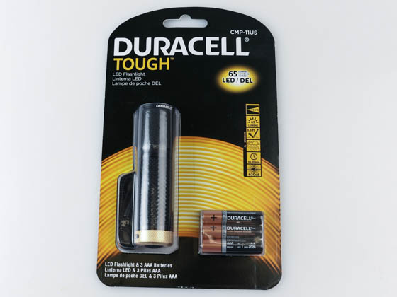 Duracell CMP-11US Tough Compact CMP-11US 65 Lumens LED Flashlight