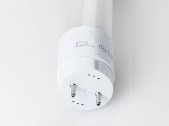 QLS LT84FT41E T8040141 Non-Dimmable 15W 48" T8 4100K Glass LED Bulb, Ballast Compatible