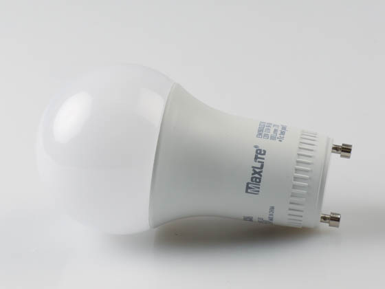 MaxLite 14099408 E9A19GUDLED27/G6 Dimmable 9W 2700K A19 LED Bulb, GU24 Base, Enclosed Rated