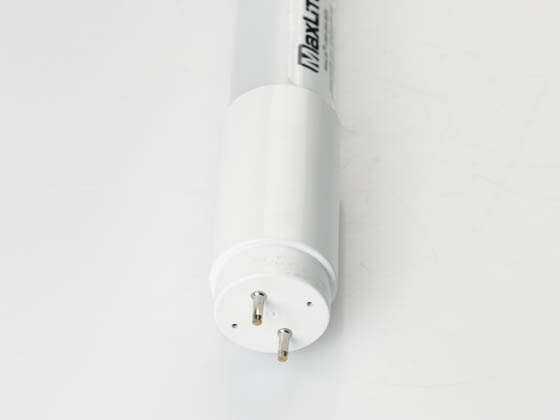 MaxLite 1409552 L9T8DE235-CG4 Maxlite 9W 24" T8 3500K Double-Ended LED Bulb, Ballast Bypass