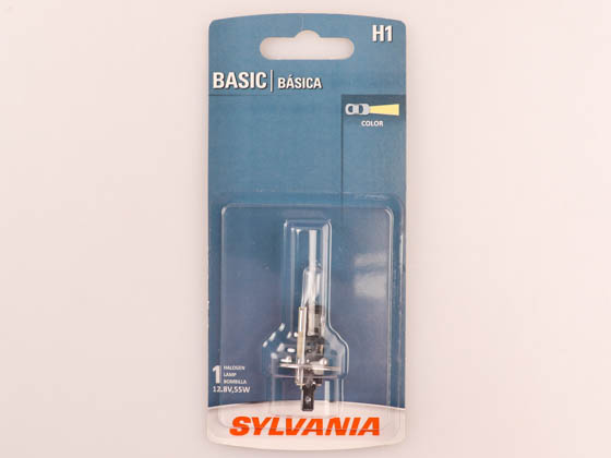 Sylvania 35464 H1.BP EN-SP 1/SKU 6/BX 120/CS Basic H1 Halogen Headlight Bulb
