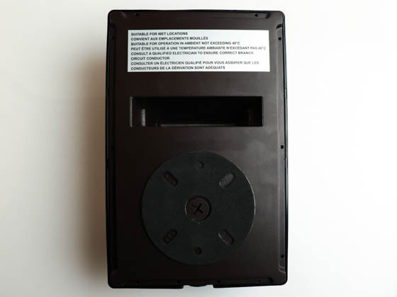 MaxLite 101550 SEC15U40BPC 70 Watt Equivalent, 15 Watt 4000K LED Entry Wallpack Security Fixture With Photocell