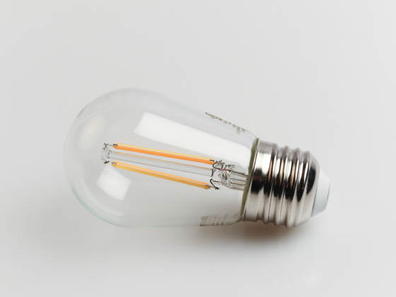 Bulbrite 776851 LED2S14/27K/FIL/3 Dimmable 2.5W 2700K S14 Filament LED Bulb, Rated For Enclosed Fixtures
