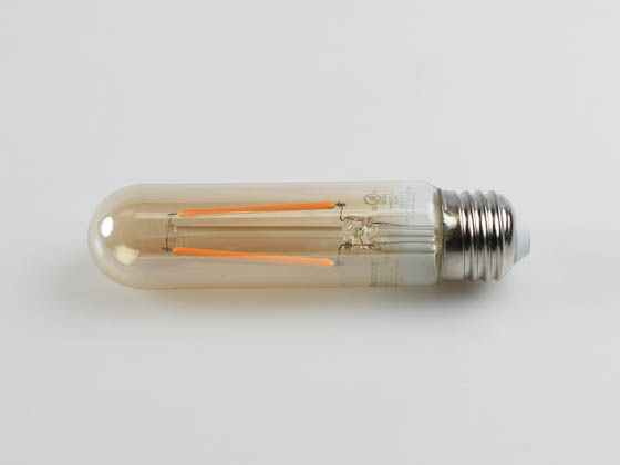 Bulbrite 776808 LED3T9/22K/FIL-NOS/3 Dimmable 3W 2200K Vintage T9 Filament LED Bulb, Enclosed and Outdoor Rated