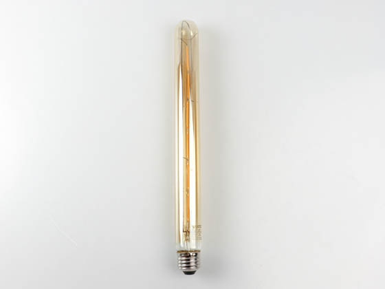 Satco Products, Inc. S9588 6.5T9/AMB/LED/E26/20K/120V Satco Dimmable 6.5W 2200K T9 Vintage Filament LED Bulb, Enclosed Fixture Rated