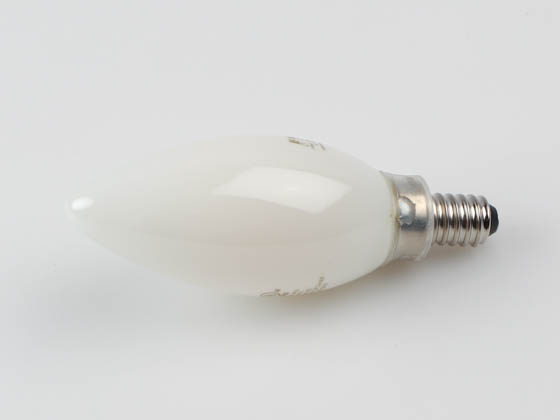 Bulbrite 776888 LED5B11/30K/FIL/M/3 Dimmable 5W 3000K Decorative Filament LED Bulb, Enclosed Fixture Rated