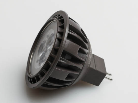 Brilliance LED MR16-5-5700-30 Brilliance Dimmable 5W 8V-25V 5700K 30 Degree MR16 LED Bulb, Enclosed Rated