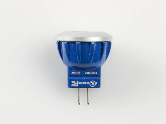 Brilliance LED MR8-5700-30 Brilliance Dimmable 1.5W 8V-25V 5700K 30 Degree MR8 LED Bulb, Enclosed Rated