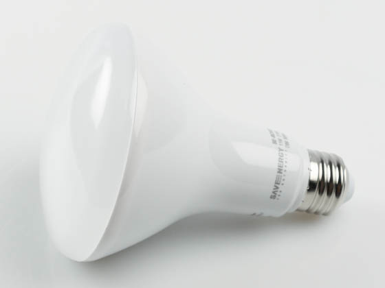 90+ Lighting SE-RCU02.1111-B Dimmable 9 Watt 2700K 92 CRI BR30 LED Bulb, JA8 Compliant & Enclosed Rated