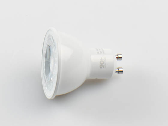 90+ Lighting SE-350.006 Dimmable 7W 3000K 40 Degree 93 CRI MR16 LED Bulb, GU10 Base, JA8 Compliant, Enclosed Rated