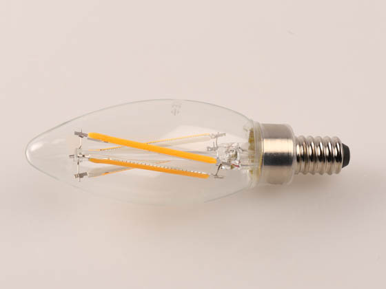 Cree Lighting B11-60W-P1-27K-E12-U1 Cree Pro Series Dimmable 5.3W 2700K Decorative Filament LED Bulb, Title 20 Compliant