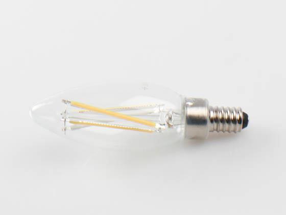 Cree Lighting B11-60W-P1-50K-E12-U1 Cree Pro Series Dimmable 5.3W 5000K Decorative Filament LED Bulb, Title 20 Compliant