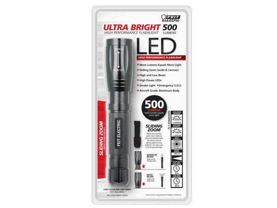 Feit Electric 72328 500 Lumen LED Flashlight Feit 500 Lumen LED Flashlight