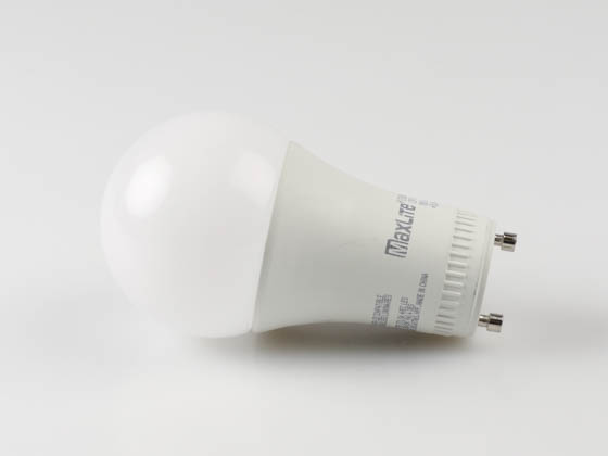 MaxLite 14099416-7 E15A19GUDLED40/G7 Dimmable 15W 4000K A19 LED Bulb, GU24 Base, Enclosed Rated