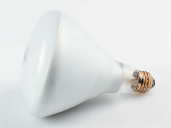 Sylvania 149527 (Safety) 125BR40 (Safety) 125 Watt, 120 Volt BR40 Clear Safety Coated Reflector Bulb. WARNING:  THIS BULB IS NOT TO BE USED NEAR LIVE BIRDS.