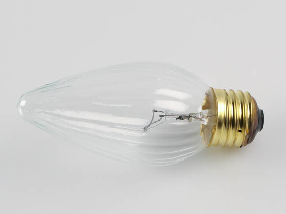 Topaz Lighting 77485 (Safety) 60F15 (Safety) Safety Coated Topaz CXL 60 Watt, 130 Volt F15 Clear Fiesta Decorative Bulb