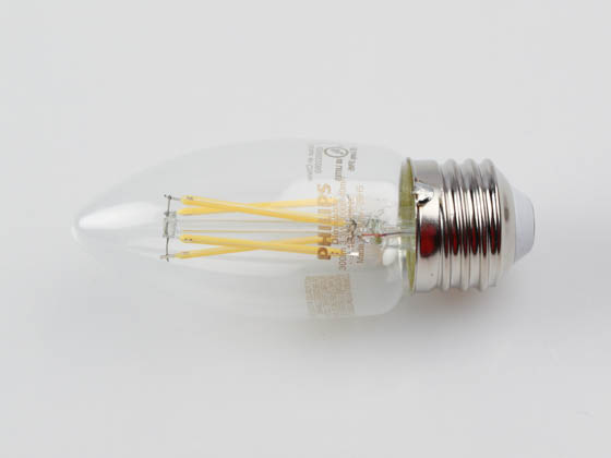 Philips Lighting 549154 3.3B11/PER/950/CL/G/E26/DIM 1FBT20 Philips Dimmable 3.3W 5000K 90 CRI Decorative LED Bulb, E26 Base, Wet Rated, Title 20 Compliant