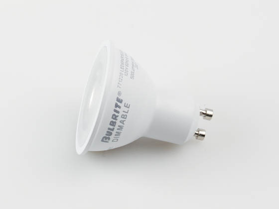 Bulbrite 771220 LED6PAR16GUFL40/50/830/D Dimmable 6.5W 3000K 40° MR16 LED Bulb, GU10 Base, Enclosed Fixture Rated