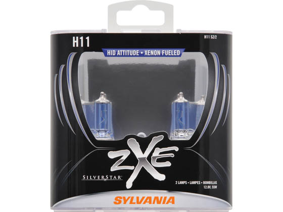 Sylvania 35585 H11 SZ PBX 6 TWIN 36 H11 zXe Halogen Headlight and Fog Bulb