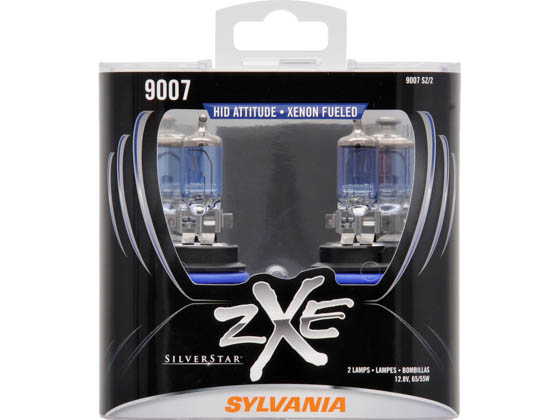 Sylvania 35583 9007 SZ PBX 6 TWIN 36 9007 zXe Halogen Headlight and Fog Bulb