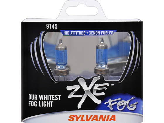 Sylvania 35233 9145SZ.BB2  EN-SP  2/SKU  16/CS 9145 zXe Halogen Headlight and Fog Bulb