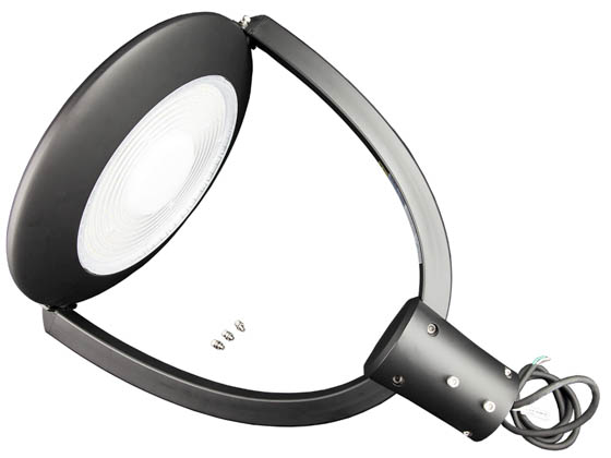 TCP PTUZDA1T550KN7BR 75 Watt 5000K Bronze Post Top LED Light Fixture