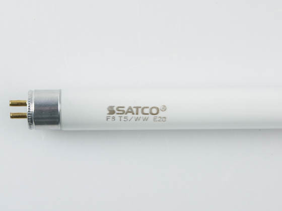 Satco Products, Inc. S1905 F8T5/WW 3000K Satco 8W 12in T5 3000K Fluorescent Tube