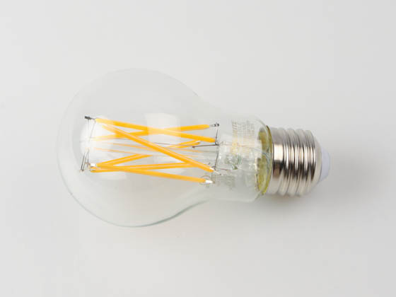 Bulbrite 776813 LED9A19/27K/FIL/3 Dimmable 9W 2700K 90 CRI A19 Filament LED Bulb, Enclosed Fixture and Wet Rated
