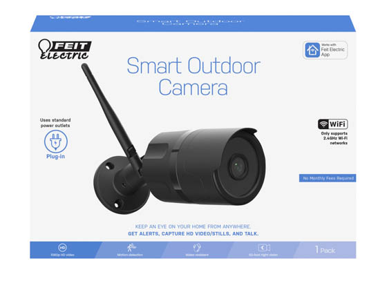 Feit Electric CAM/WM/WIFI Outdoor Wall Mount Smart Wi-Fi Camera