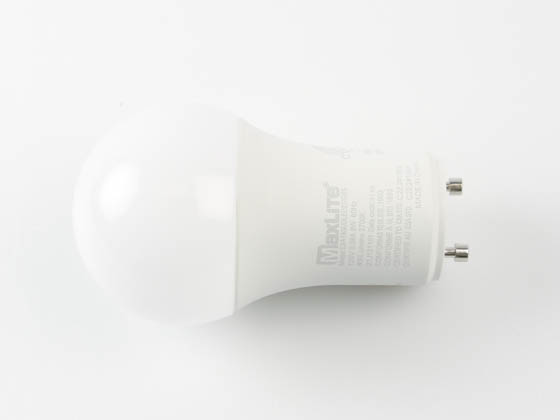 MaxLite 14099408-8 E9A19GUDLED27/G8S Dimmable 9W 2700K A19 LED Bulb, GU24 Base, Enclosed Fixture Rated